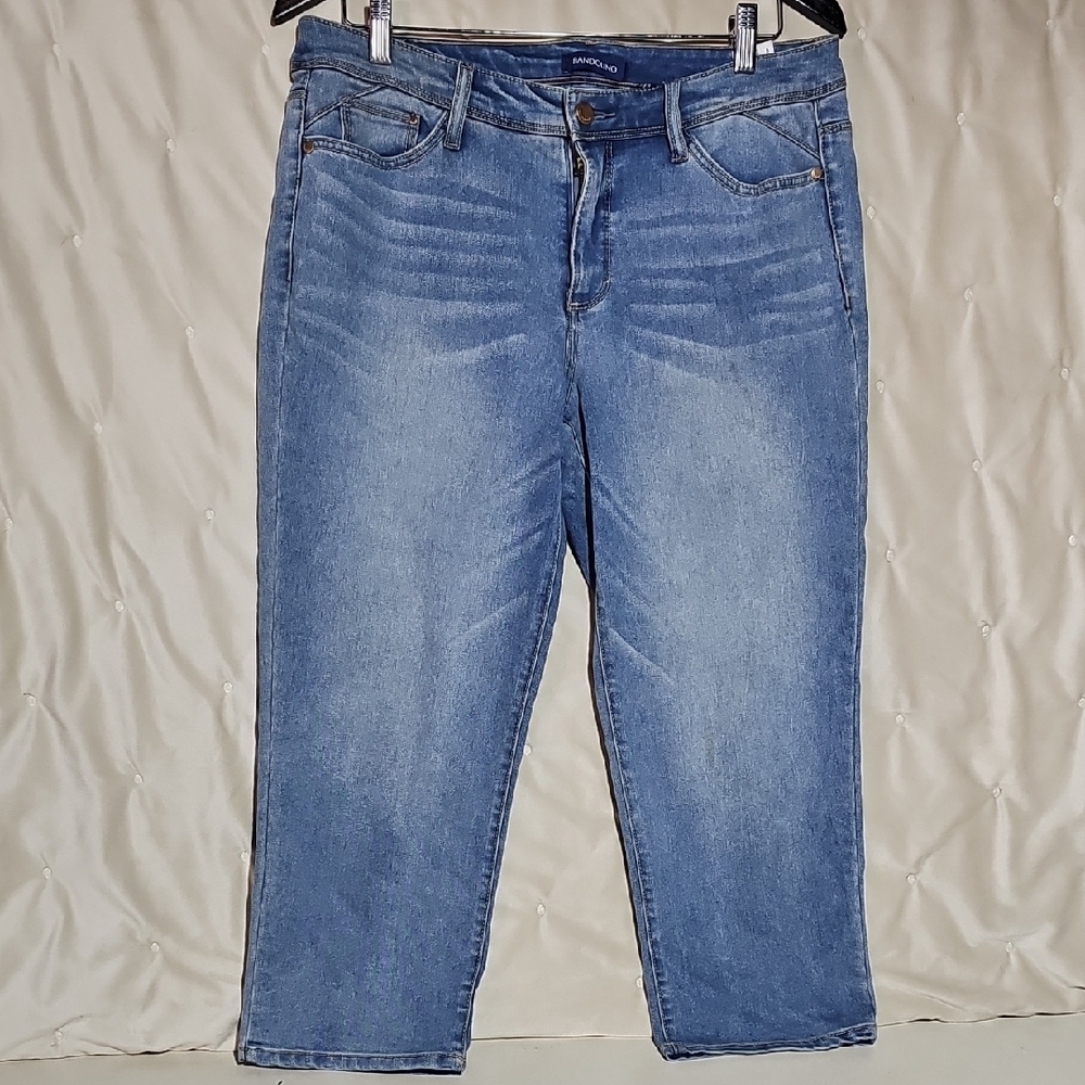 Bandolino Light Blue Ankle Jeans Capri#342